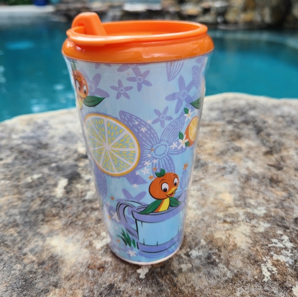 NWOT 2022 Orange Bird WDW EPCOT Egg-stravaganza Festival Prize Cup Tumbler - Picture 2 of 6